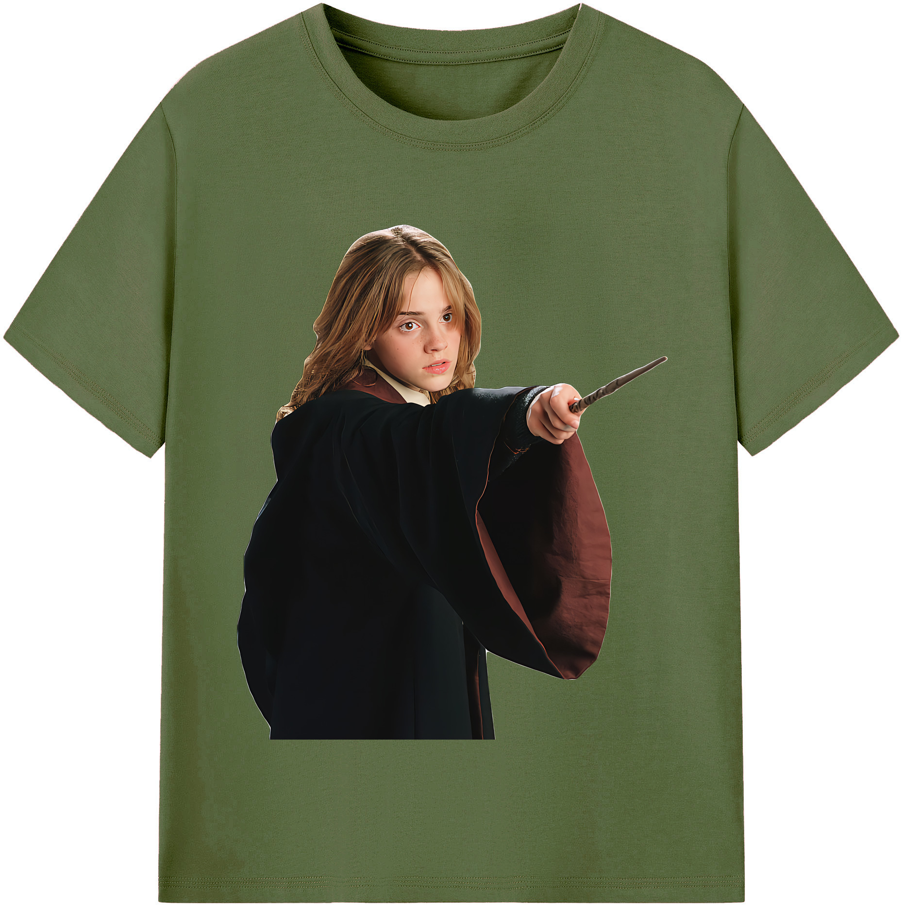 （画像用） Harry Potter ハリー・ポッターシリーズ 綿100％半袖Tシャツ（フロントプリント）